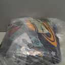 SLEEP ZONE Kids Rugs for Playroom, Area Rugs for Boys Bedroom, Washable Nursery Carpet, Non Slip Rug Play Mat, Space Rocket Planet, 4X6 Feet