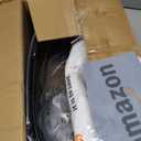 2 Pcs Swing Seat with Metal Triangle Ring 30.4 x 5.9 Inch, Support 300lb, Heavy Duty Swing Set Replacement Accessories for Kids & Adults Outdoor, Playground,Trees, Backyard (Black)