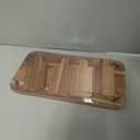 2 PCS 1.5 Gallon Drink dispenser, Glass Beverage Dispenser With Wood Stand, Large Water Drink Dispensers for Parties With Stainless Steel Spigot, Ideal for Lemonade,Juice, Tea, and Party Drinks