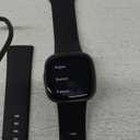 Fitbit Versa 4 Fitness Smartwatch with Daily Readiness, GPS, 24/7 Heart Rate, 40+ Exercise Modes, Sleep Tracking and more, Black/Graphite, One Size (S & L Bands Included)