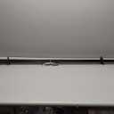 H.VERSAILTEX Elegant Window Treatment Telescoping Double Curtain Rod Set with Classic Cap, 3/4-Inch Diameter, Adjusts from 48 to 84 Inches, Black