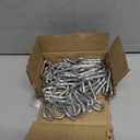 Carabiner, Heavy Duty Galvanized Steel Spring Snap Hook Carabiner Clips with 220LBS Holding Capacity, Ideal for Outdoor, Hammock, Swing and Travel (M5 2Inch, 50PCS)