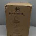 Keenray Upgraded Towel Warmer Bucket, Large Towel Warmer with 3 Heating Modes, Heat Time 30/45/60/90 Min Adjustable and Up to 24 Hour Delay Timer, Towel Heater for Oversize Bathrobes Blankets, CL1Plus (Clear White)