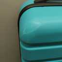 Wrangler 22" Hardside Spinner Carry-On Luggage, Teal