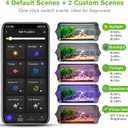 hygger 35W Smart Aquarium Light, Bluetooth LED Light with App Control, Full Spectrum Fish Tank Light with 24/7 Lighting Cycle, 5 Modes, Adjustable Timer, for 24"-30" Freshwater Planted Tank
