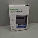 Dehumidifier, 106 OZ Water Tank Dehumidifiers for Home, 1000 sq.ft Quiet Dehumidifier for Basement Bathroom Bedroom RV with Auto Shut Off, Timer, Sleep Mode, 7 Color Light, Grey