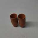 Fcacti 12 PCS Small Mini Clay Pots with Drainage Holes for Plants,2.5inch Terra Cotta Pot Clay Ceramic Pottery Planter,Succulent Nursery Pot/Cactus Plant Pot,for Indoor/Outdoor Plants,Crafts 