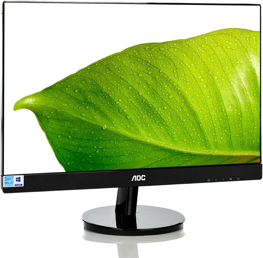 AOC i2269vw 22-Inch Class IPS Frameless/Extra Slim LED Monitor, Full HD,250 cd/m2,5ms,50M:1 DCR,VGA/DVI, VESA