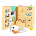 Baby Keepsake Box - Baby Memory Box - Baby Boy Girl Keepsake Box Tins Memory Box Pregnancy Baby Bubbs Storage Box Baby First Year Box Library Baby All-in-One Organizer