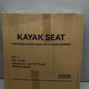 Thickened Kayak Seats - Premium Shockproof Seats with Back Support for Kayaking, Canoeing, Fishing, Paddle Boarding - Comfort, Versatility and Extra Storage (Gray, 1 pcs)