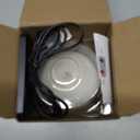 Flickering Flameless LED Candles, Battery Operated with 3D Wick, Last 1000+ Hours, Remote & Timer, Rechargeable Real Wax White Glass, Home Decor /3" x 4"