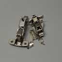 TOUCH Cabinet Hinges (1 Pair, 2 PCS) Face Frame 165 Degree Full Overlay Clip-on Lazy Susan Self Close Folding Cupboard Door 3-Way Adjustable Kitchen Corner Cabinet Hinges with Screws