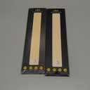 2 Pack Under Cabinet Lighting, Motion Sensor Light Indoor, Rechargeable Closet Lights Battery Operated, Wireless Dimmable LED Cabinet Lights, Under Counter Lights for Kitchen Warm Color (3000K Warm White)