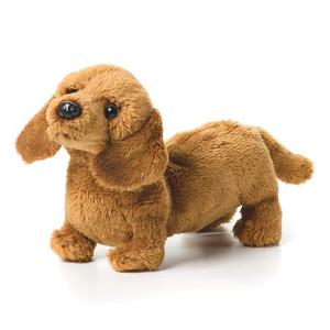 DEMDACO Light Brown Dachshund Children's Plush Beanbag Stuffed Animal Toy (5.5 Inch (Pack of 1))