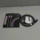 Stouchi VESA Certified DisplayPort 2.1 Cable 6.6FT, 80Gbps UHBR20 [16K 8K 4K@540Hz] DP Cord, Support FreeSync G-Sync, DSC 1.2a, Snag-Free Connector for RTX 5090/4090, RX 9070,Gaming Monitor