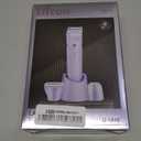 Ufree Bikini Trimmer Electric Razors for Women, Rechargeable Pubic Body Hair Trimmer Electric Shaver for Legs Body Hair, Bikini Shaver IPX7 Waterproof, Gifts for Women, Purple