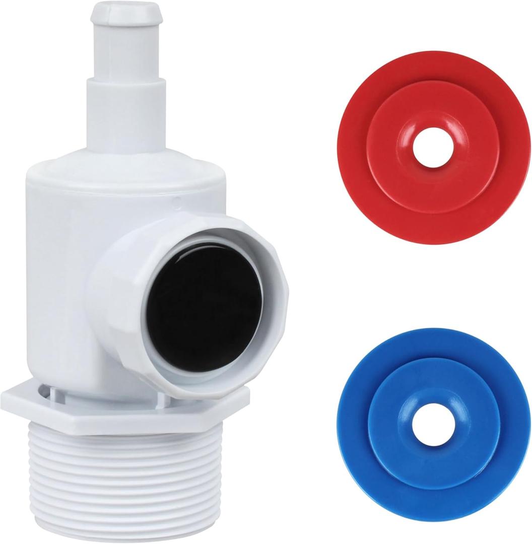 2 x Pool Cleaner Universal Wall Fitting 9-100-9001 UWF Connector Assembly for Zodiac Polaris 280 380 3900 Sport and Pentair Legend Letro Platinum Pool Cleaners