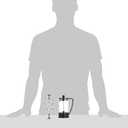 Bodum 12oz Brazil French Press Coffee Maker, High-Heat Borosilicate Glass, Black - Made in Portugal