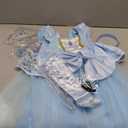 iTVTi Princess Cinderella Costume for Girls Kids Cosplay Dress Carnival Halloween Party Outfit, Size 110