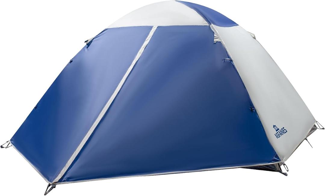Screened Camping Tent, 4/6 Person Waterproof, Haven Tent, Backpack Double Layer Camping Tents with Canopy, Easy Setup and Portable Shelter for Outdoor, Picnic, Camping, Family Gathering. (4 person, Navy blue)