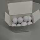 Junkin 24 Pcs Foam Golf Practice Balls Realistic Feel and Flight Training Sport Balls Elastic Soft Foam Golf Balls for Indoor or Outdoor Backyard Training