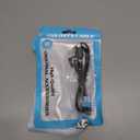 2 x Car Apple Carplay Cable, [Apple MFi Certified] USB A to Lightning Cable for iPhone 14,14 pro max,13,Plus,SE 2nd/12/11/Xs/XR,Car Charging Cable (Black, 3 FT)