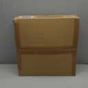 LEDIARY Caged Ceiling Fans with Lights, Black Flush Mount Ceiling Fan with Remote, Small Low Profile Bladeless Ceiling Fan Light Fixture for Bedroom, Kitchen, Dining Room. (Medium)