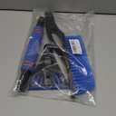 24 Inch Car Snow Scraper and Brush, Detachable Scratch Free Ice Scraper with Ergonomic Foam Grip, Universal Winter Snow Removal Tool for Car Windshield Window (Blue)