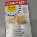 Simple Mills Almond Flour Crackers, Family Size, Fine Ground Sea Salt - Gluten Free, Vegan, Healthy Snacks, 7 Ounce (Pack of 1) (EXP 11/26/26)