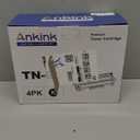 Ankink Compatible Toner Cartridge Replacement for Brother TN660 TN630 (Black,4 Pack) TN-660 630 to Use with MFC-L2700DW L2720DW L2740DW HL-L2300D L2320D L2360DW L2380DW DCP-L2540DW Printer