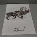 BigWig Prints Christmas Poster - Santa Sleigh Decor, Christmas Wall Art, Santa Picture, Pictures For Wall, Christmas Decor, For Art - Set Of 3 (12x16)