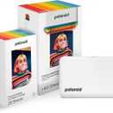 Polaroid Hi-Print + Paper Bundle - 2nd Generation Bluetooth Connected 2x3 Pocket Photo Dye-Sub Printer - White Printer + 40 Photos (6438)