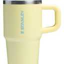 Stanley Quencher ProTour Flip Straw Tumbler with Leakproof Lid 20 oz | Built-In Straw and Handle | Cup Holder Compatible for Travel | Insulated Stainless Steel Cup | BPA-Free | Pomelo