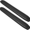 runmade Universal Car Truck Pickup 8PCs Black Rear Bumper Guard Side Anti-Scratch Protector Trim Rubber Strips