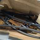 Tall Bookshelf with Lights, 2 Pack Ladder Bookcase, 7 Tier Arched Home Office Storage Book Collectibles Shelves, 64" Modern Corner Display Shelf for Bedroom Living Room Balcony, Rustic Brown