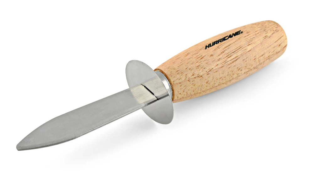 Hurricane 1470 3" Oyster/Clam Knife And 6 Smoll Plastic Plates With 6 Smoll Forks