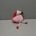 Bearington Pluma The Festive Flamingo Stuffed Animal, Christmas Flamingo, 8.5 Inch Flamingo Christmas Decoration, Ideal Holiday Stuffed Animal Gift for Toddlers, Kids & Teens