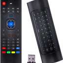 Air Mouse Remote MX3 Pro, 2.4G Wireless Mini Keyboard, Universal Remote Control with IR Learning for Android TV Box, Smart TV, Projector, Raspberry Pi