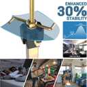 17"-37" RV Slide Out Support Jacks, 2 PCS Universal Camper Stabilizer Jacks