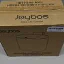 Compost Bin Kitchen for Countertop or Under Sink, 2.6 Gallon Hanging Small  Can with Lid, Garbage Can for Cabinet Door, Indoor/outdoor Food Waste Bin for Kitchen, Bathroom, RV, Office, White