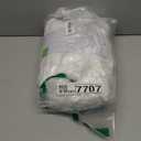 Royale Linens 100% Organic Cotton Fitted Sheet - Percale Weave - Super Soft Deep Pocket Bottom Sheets - White Elastic Sheet King Size - King Fitted Sheets Only - (78"x80"+15", White)