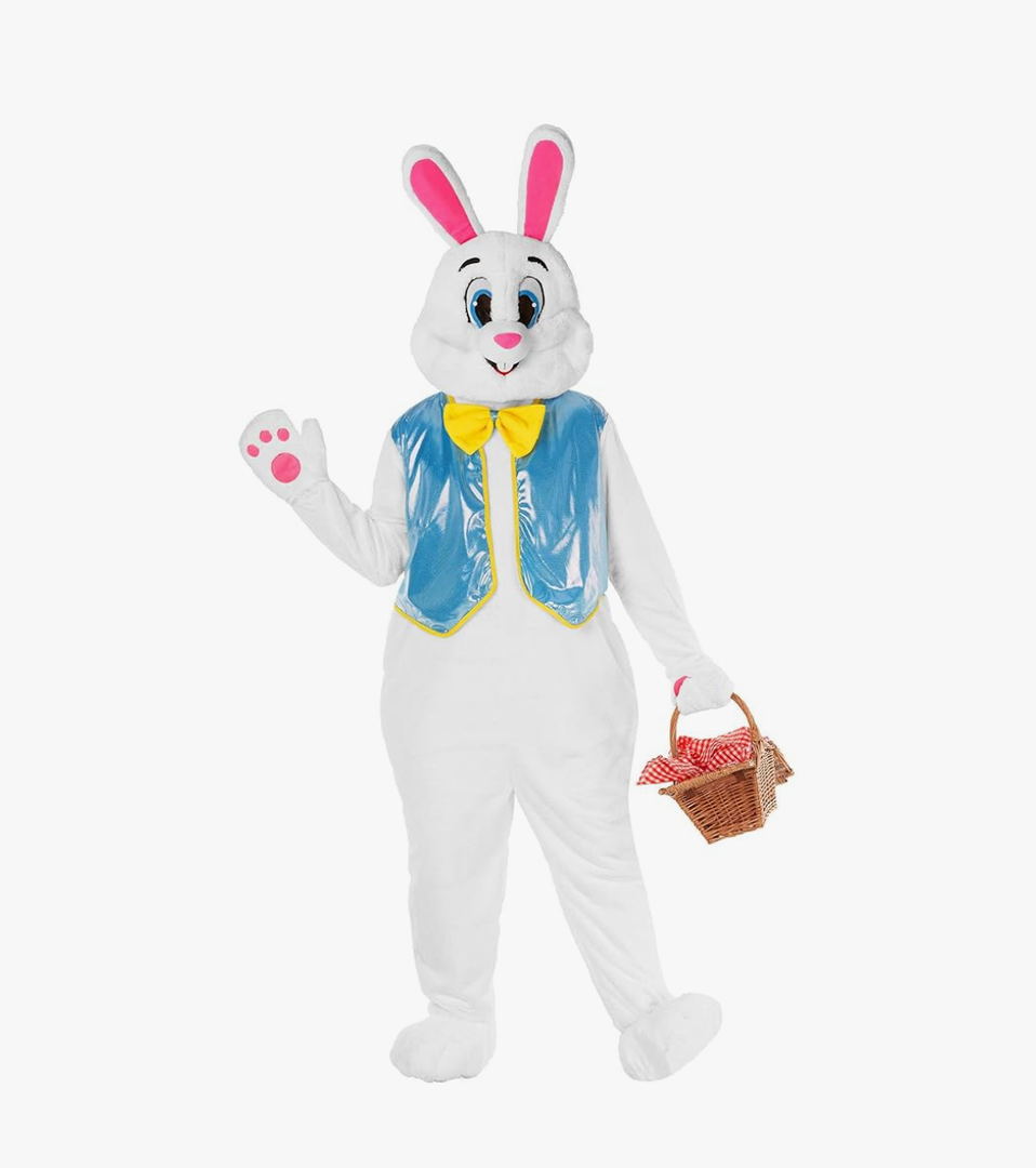 Morph Easter Bunny Costume Adult Rabbit Mascot Outfit Bunny Suit for Adults - Perfect for Easter Costumes and Events  XL