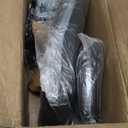 Black Square Swivel Stool with Wheel for Work SPA Shop Massage Height-Adjustable and Cost-Effective Rolling Stool Chair with Back