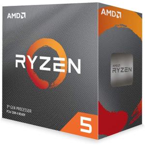 AMD Ryzen 5 3600 6-Core, 12-Thread Unlocked Desktop Processor with Wraith Stealth Cooler