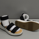 SM New York Sandals  Black Size 9