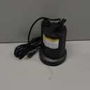 Acquaer Submersible Water Pump 1/6 HP Sump Pump Thermoplastic Utility Pump Small Electric Water Pump 1750 GPH Water Remove for Basement Hot Tubs Garden Pool Cover Draining with 10 ft Cord