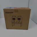 1 Gallon Glass Drink Dispensers For Parties 2PACK.Beverage Dispenser,Glass Drink Dispenser With Stand And Stainless Steel Spigot 100% Leakproof.Lemonade Dispenser With Ice Cylinder.Laundry Detergent