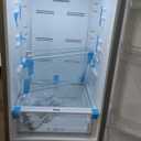 HAMILTON BEACH 11.5 Cubic Foot Fridge with Bottom Mount Freezer, 11.5 cu. ft, Stainless