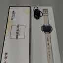 SOUYIE Smart Watches for Women with Diamonds,Smartwatch for Android iOS Phones, 1.32 Display, IP67 Waterproof Fitness Tracker with Sleep/Pedometer Monitor, Silver