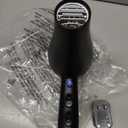 INFINITI PRO by CONAIR Hair Dryer, 1875W Blow Dryer with Diffuser and Concentrator, Ceramic Technology, 3 Heat & 2 Speed Settings, Cold Shot Button, Black